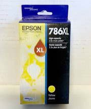 NEW Epson T786XL420 786XL Dura Brite High-Yield Yellow Ink Cartridge EXP 9/2020 - £18.47 GBP