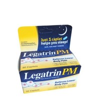 Legatrin PM Pain Reliever Sleep Aid Lower Body Back Leg Cramps Relief 06/24 Exp - £141.65 GBP