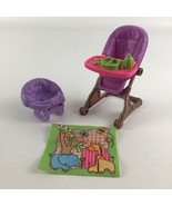 Fisher Price Loving Family Dollhouse Replacement Baby Highchair Bouncer ... - $30.93 CAD