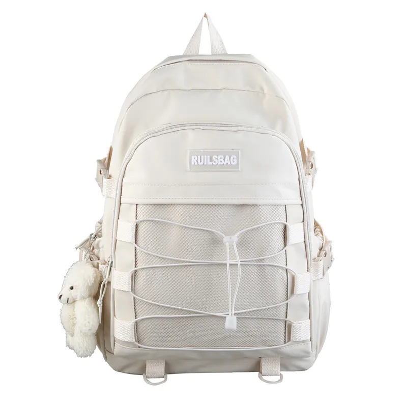 15.6inch Laptop Bag Women Waterproof Nylon Backpacks Large Shoulder Scho... - $34.09