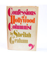 VTG Confessions Of A Hollywood Columnist By Sheila Graham HC Book With DJ 1969  - $25.53