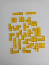 Tetris Link Board Game 2011 Parts Pieces Replacement 24 Yellow Tiles - £3.04 GBP