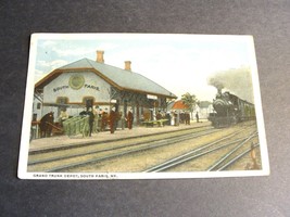 Grand Trunk Depot -South Paris, Maine- 1922 Posted Postcard. - £11.87 GBP
