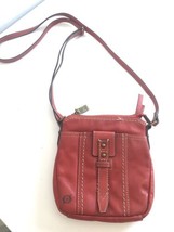 Born Red Crossbody Purse Small Pouch Bag Faux Leather Shoulder Handbag Bag - $7.22