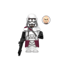 Commander Bacara Star Wars Galactic Marines Minifigures Weapons and Acce... - $3.99