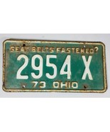 1973 Ohio Vintage License Plate Weathered Rat Rod Man Cave 2954 X - $14.46