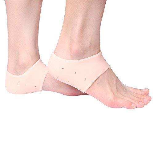 Plantar Fasciitis Heel Protectors Sleeve - Moisturizing Gel Feet Heel Spur Pads  - $10.79