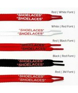 Flat Laces “SHOELACES” For Air aj jordan Force 1 5 Low The Ten Red Series - €51,60 EUR