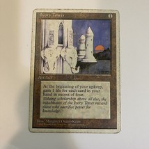 1x MTG Revised Edition Ivory Tower, Heavy Play, English - $2.40