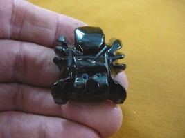 (Y-SPI-211) Black Widow baby spider Onyx stone carving I love little spi... - £9.58 GBP