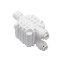 Auto Shut-Off Valve with 1/4 Quick-Connect Fittings For RO Reverse Osmos... - £4.96 GBP