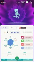 Pokémon Home &amp; SWORD/SHIELD Lvl 100 6IV Shiny Mew (Fast Delivery) - £3.92 GBP