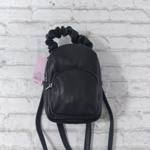 Wild Fable Mini Backpack Ruched Handle Faux Leather 90s Y2K - £15.97 GBP