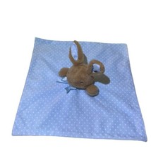 Way To Celebrate Blanket My First Easter Bunny Security Lovey Polka Dot Blue - £9.46 GBP