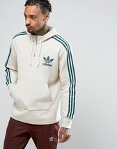 New Adidas Originals 2018 AC Terry Pullover Hoodie In color Beige Jacket BK7193  - £104.16 GBP