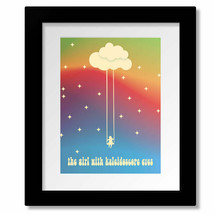 Lucy in the Sky with Diamonds - Beatles Rock Music Lyric Print, Canvas o... - £14.92 GBP+