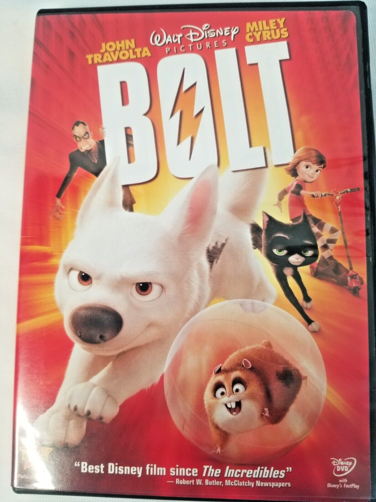 Primary image for Bolt - John Travolta, Miley Cyrus, Walt Disney Pictures DVD : Free Shipping