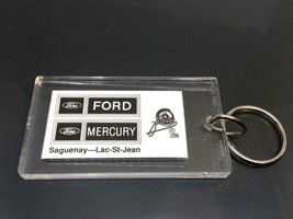 New Vintage Promo Keyring Ford Mercury Saguenay Lac ST-JEAN Keychain Porte-Clés - £9.20 GBP