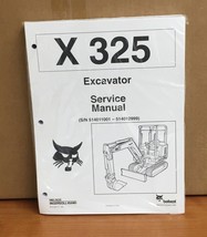 Bobcat 325 Compact Excavator Service Manual Shop Repair Book 2 PN# 6724480 - €32,91 EUR