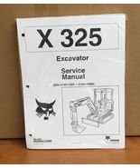 Bobcat 325 Compact Excavator Service Manual Shop Repair Book 2 PN# 6724480 - $37.62