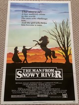 The Man from Snowy River 1982, Original Vintage Movie Poster  - £38.91 GBP