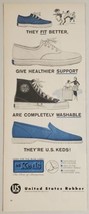 1958 Print Ad US Keds Tennis Shoes United States Rubber New York,NY - £12.82 GBP