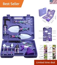 Essential Ergonomic Garden Tools Set with Anti-Rust Metal Heads - 10 Pieces - $1,036.84 MXN