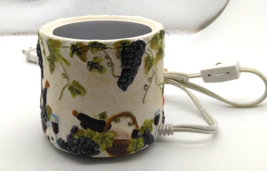 Yankee Candle Tart Wax Warmer Grapes Vine Wine Base Only! Replacement - ... - $11.39