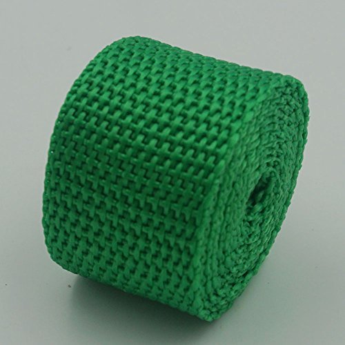 Bluemoona 10 Yards - Polypropylene Webbing Belt Strap Buckle Strapping 1" 25mm (