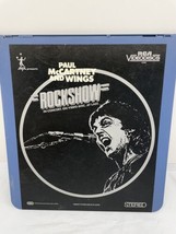 Paul McCartney &amp; Wings Rockshow CED Selectavision Videodiscs - $14.80