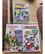 Disney 100 Marvel Comic Books The Fantastic Four Avengers Incredible Hul... - €17,45 EUR
