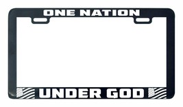 One nation under God license plate frame holder tag - £5.51 GBP