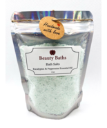 Eucalyptus & Peppermint Bath Salts Epsom Salt bath soak body soak gift for her - €6,38 EUR