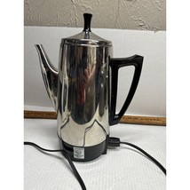 Presto Vintage Style Stainless Steel 12-Cup Coffee Maker Model 0281105 - $718.32 MXN