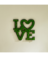 LOVE Letter Art Moss Wall Decor - £99.65 GBP