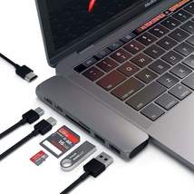 7 in 1 USB C Hub Type-C Card Reader Adapter Aluminum 4K HDMI For MacBook... - £49.17 GBP