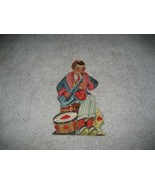 Vintage 1940s WWII era Mechanical Saxophone player man Valentine Card - €17,19 EUR