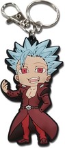 The Seven Deadly Sins S3 Ban Key Chain Anime Licensed NEW - $10.35