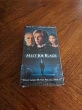 New Factory Sealed Meet Joe Black Vhs 1999 Movie 3 Tape Set Brad Pitt, Hopkins - £7.58 GBP