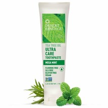 Desert Essence Natural Tea Tree Oil Ultra Care Toothpaste - Mega Mint - 6.25 ... - £8.86 GBP