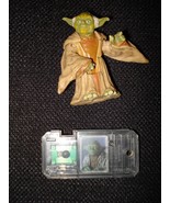 Star Wars Episode 1 Hasbro Yoda 1999 Action Figure CommTech Chip - $152.31 MXN