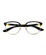 Ray-Ban Eyeglasses  RB8422 2890 Black on Gold Gray Carbon Fiber 52-19-145 - $1,445.68 MXN