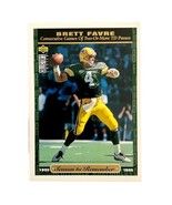 Upper Deck Brett Favre Season To Remember Trading Card 1996 Collectors N... - $380.59 MXN
