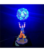 Dragon Ball Z Goku Son Gokou Genki Dama Spirit Bomb Statue Figure 14&quot; LE... - £42.22 GBP