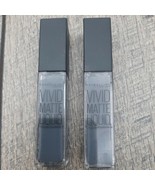 LOT OF 2 Maybelline NY Vivid Matte Liquid Lipstick 55 SINFUL STONE - €9,40 EUR
