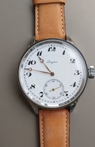 Classic Longines Marriage Watch 1920&#39;s 19.74N Movement in 49mm Steel Case - $522.50