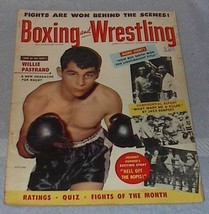 Old Boxing and Wrestling Magazine Nov 1955 Willie Pastrano - £6.35 GBP