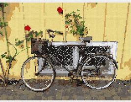 Pepita Needlepoint Canvas: Bike with Basket, 12&quot; x 9&quot; - $86.00+