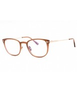 TOM FORD FT5694-B 028 Shiny Rose Gold / clear/blue-light block lens Eyeg... - $195.30 CAD