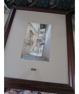 Mauricio TURU Watercolor ON Cotton Paper PROFESIONALLY Framed -Spain Str... - €502,06 EUR